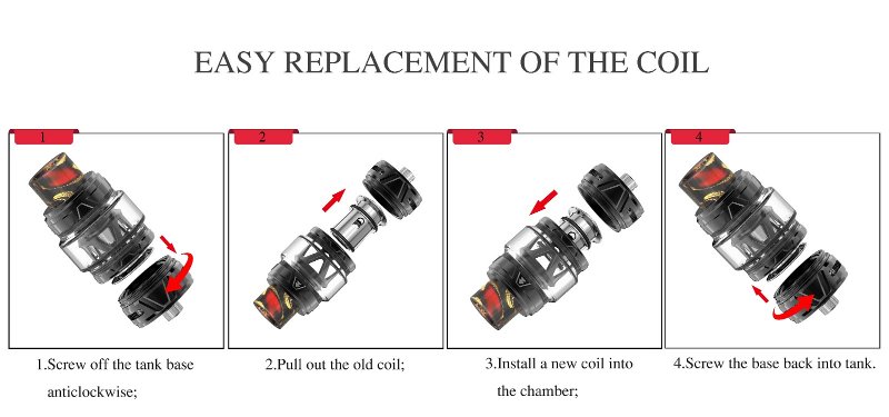 coil features and replacement
