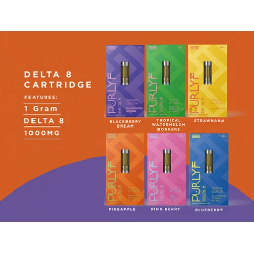 Purlyf Delta 8 Cartridge 1000mg