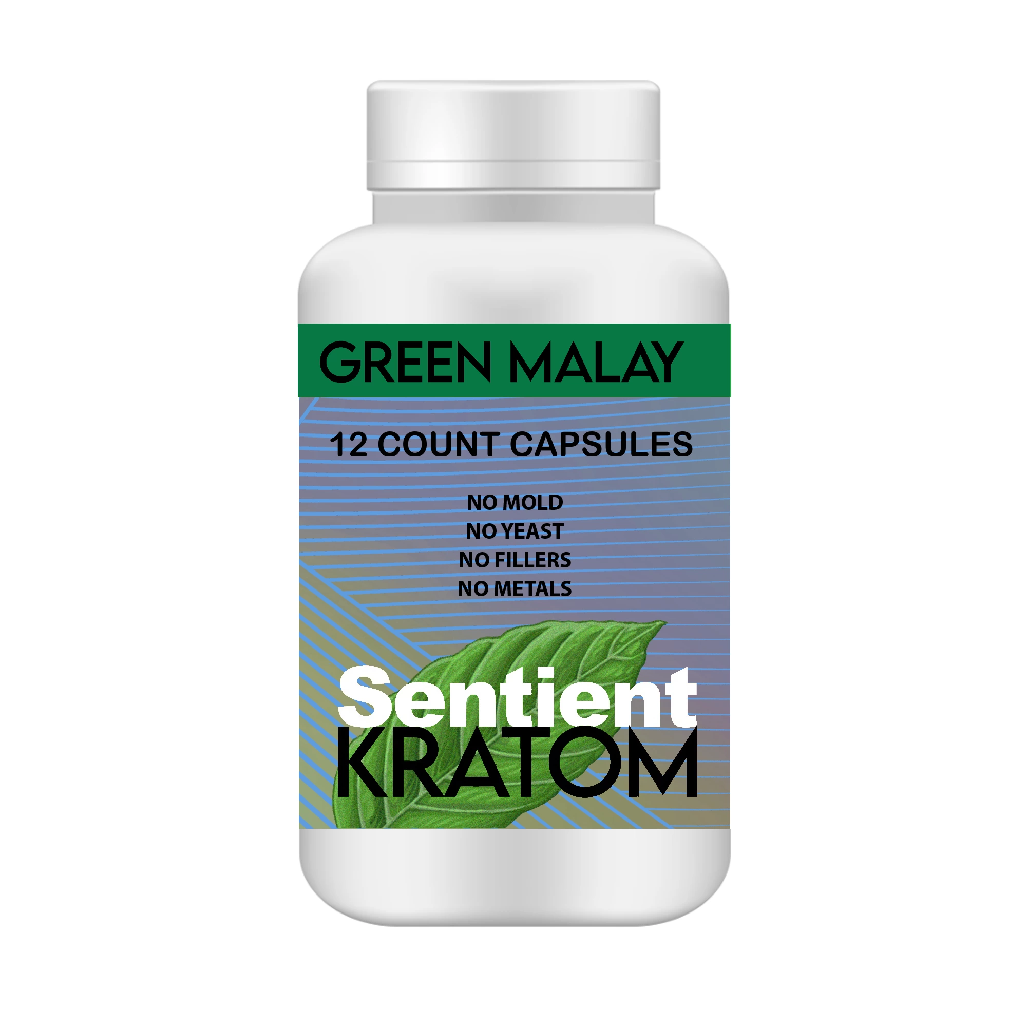 Green Malay Kratom 12ct