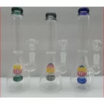 colorful perc water pipe 7in omsw79