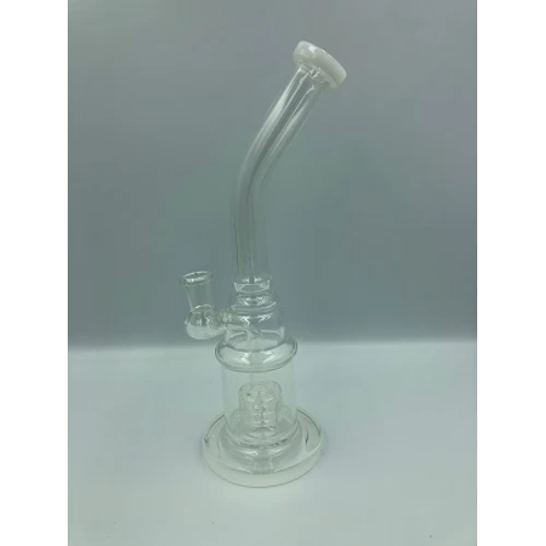 curved neck w/ flat bottom water pipe