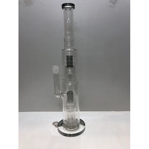 Glass Water Pipe With Perc And Ash Catcher