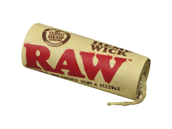 raw hemp wick 20 foot roll