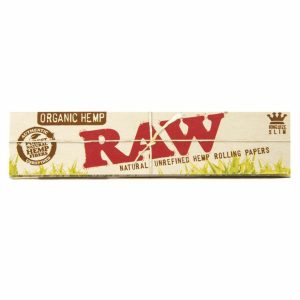 raw organic king size slim papers
