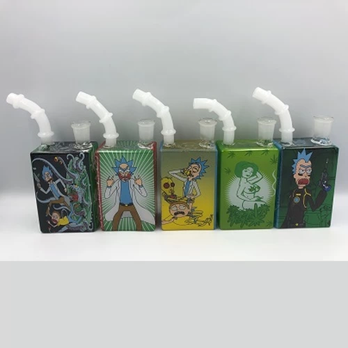 rick and morty juice box water pipe