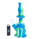 silicone water pipe nectar collector combo
