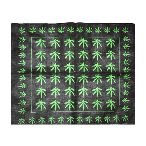 bandanna-hemp leaf-420
