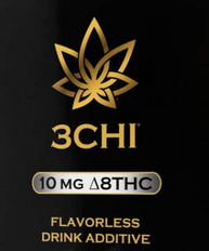 3chi delta 8 flavorless drink additive promo