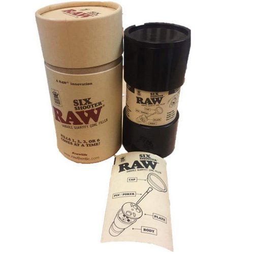 raw six shooter cone filler