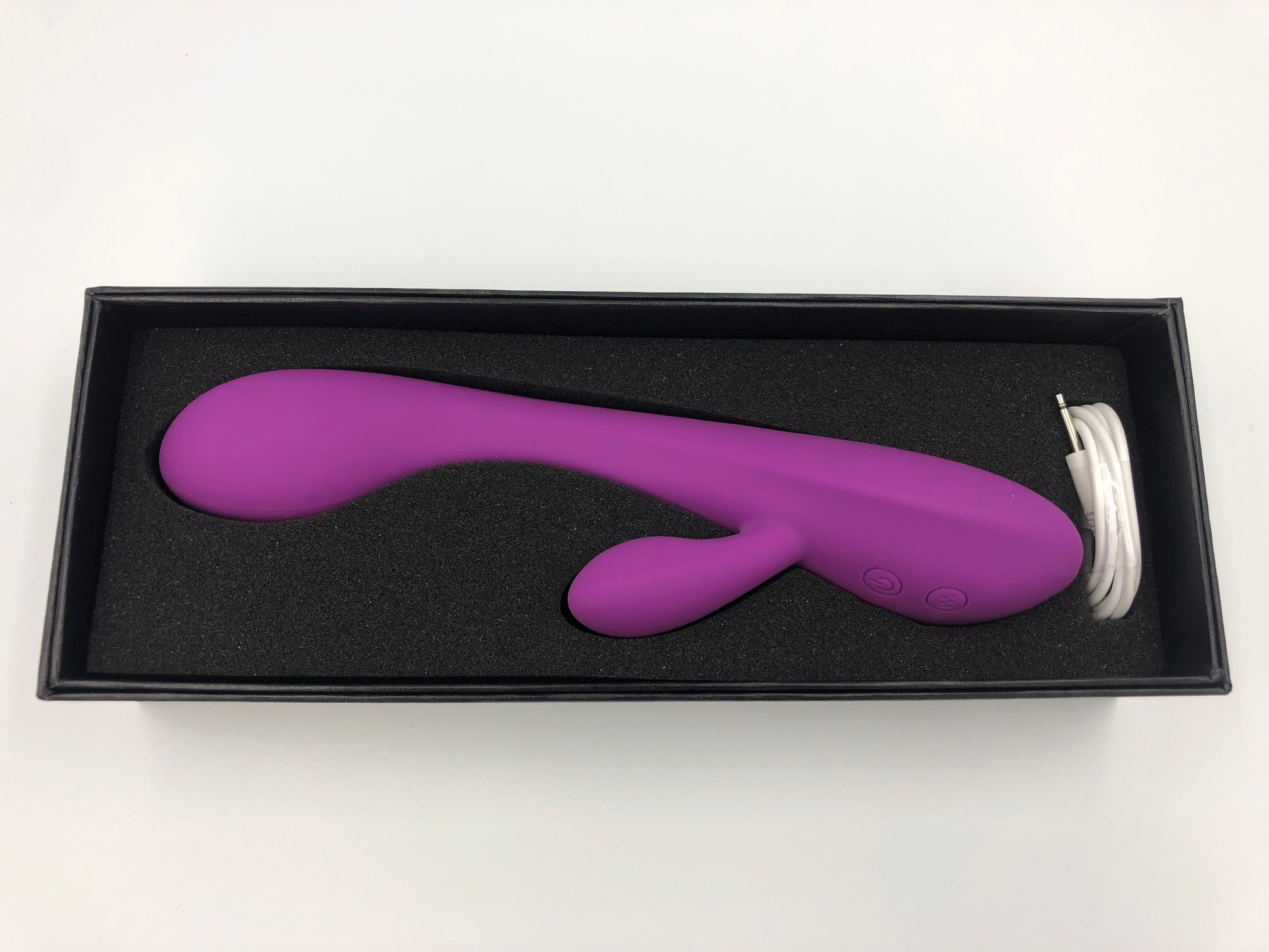 adult dual vibrating massager px-a032 purple