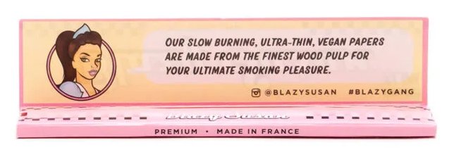 blazy susan 1.25 pink rolling papers