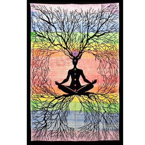 Rooted Chakra Meditation Tapestry