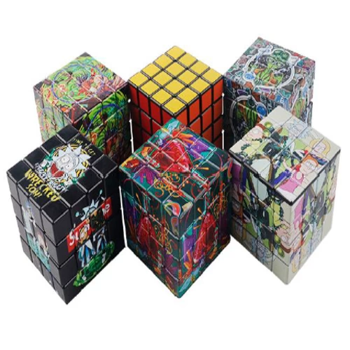 4 Piece Magnetic Rubix Cube Grinder