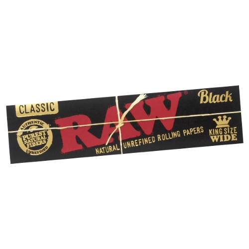 raw black king size slim