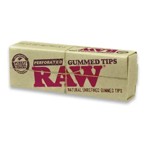 raw gummed tips