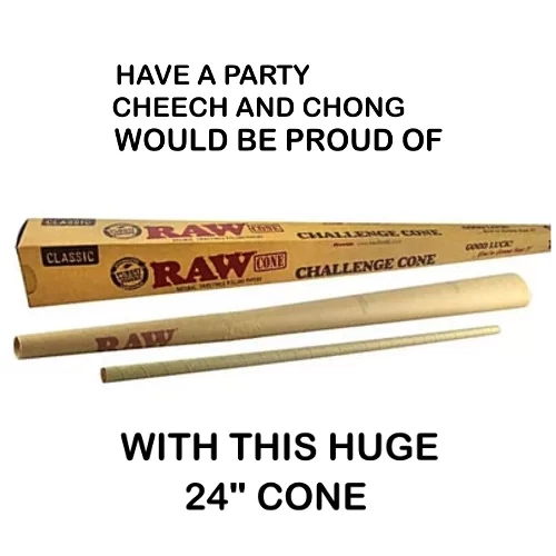 Buy The Raw Challenge Cone - Two Foot Long Pre-Rolled Cone