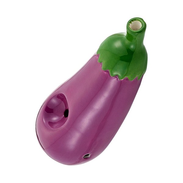 mini eggplant ceramic pipe