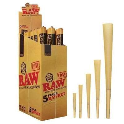 raw 5 stage rawket cones pack