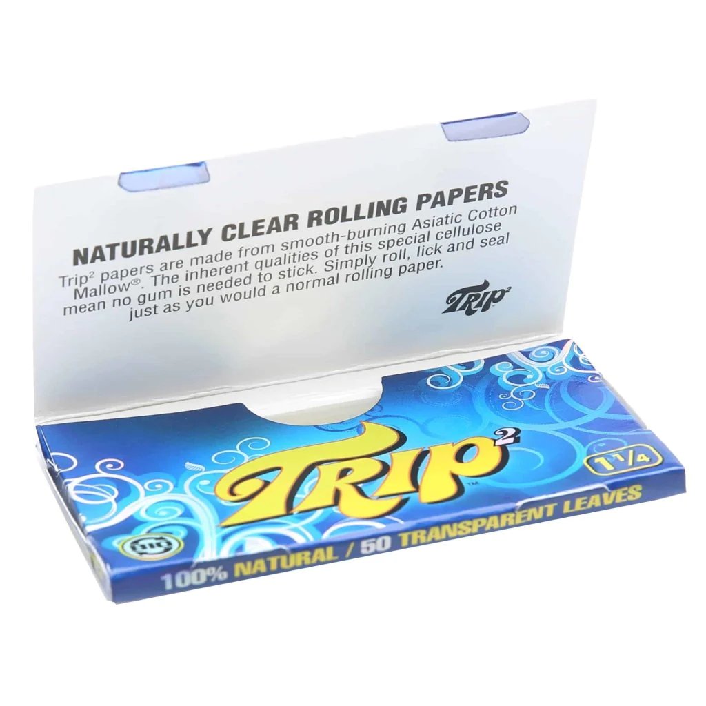 trip2 clear rolling papers - kingsize