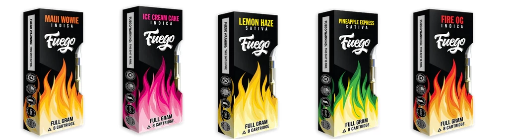 fuego headshot blend 1g cartridge strains