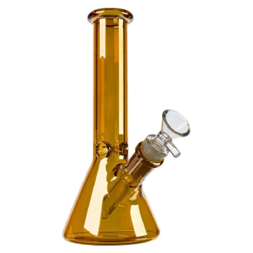 gold designer glass pipe