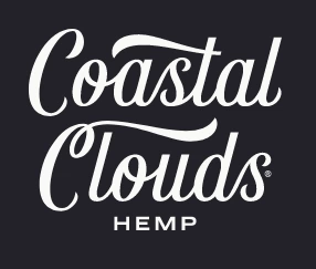 coastal clouds 2g d8 thc disposable bottom logo
