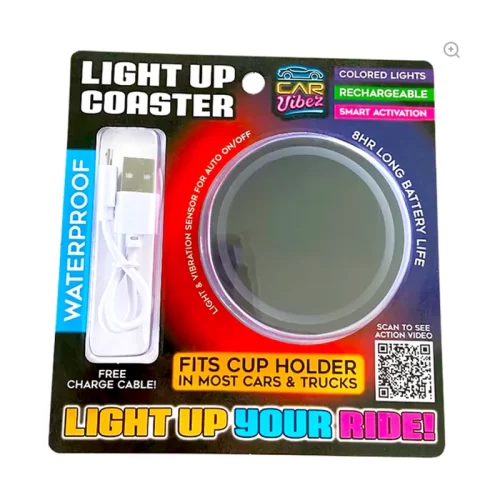 light up coaster waterproof