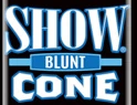 show blunt cone bottom logo