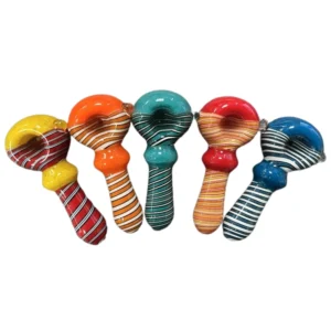 Multicolor Glass Hand Pipe