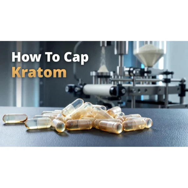 how to cap kratom
